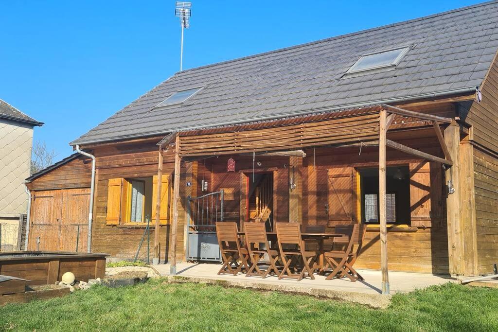 Chalet Antlana Maison Chaleureuse Signy-lʼAbbaye Εξωτερικό φωτογραφία